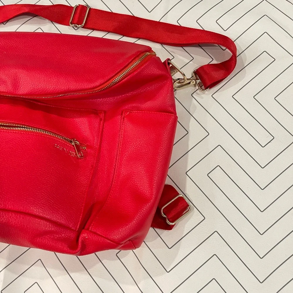 Fawn Design Red Original Diaper Bag